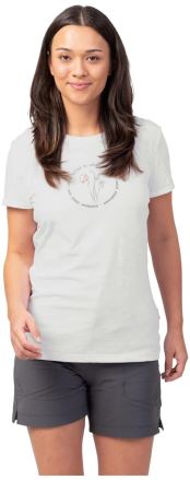 Dámské tričko Hannah Selia II bright white (red) (1)