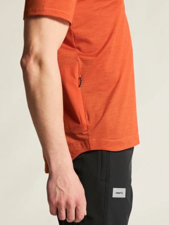 Pánský cyklistický dres Craft Everyday HZ SS červená (6)