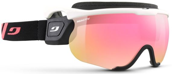 Sportovní sluneční brýle na běžky Julbo Sniper EVO M RA 1-3 HC Black (Flash pink)