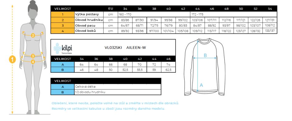 Dámská sportovní mikina Kilpi Aileen-W black (3)