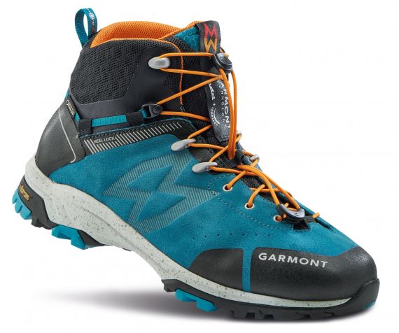 Pánské trekové boty s membránou GARMONT G-Trail MID GTX M blue/orange