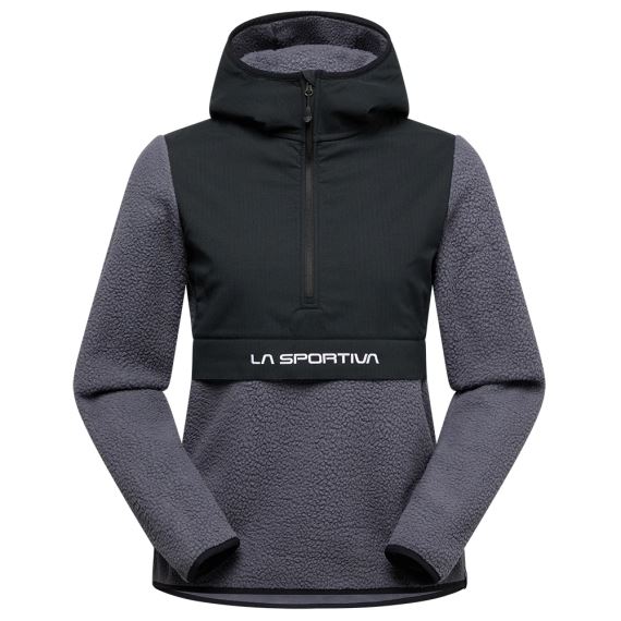Dámská mikina La Sportiva Guidance Sherpa Hoody onyx/black
