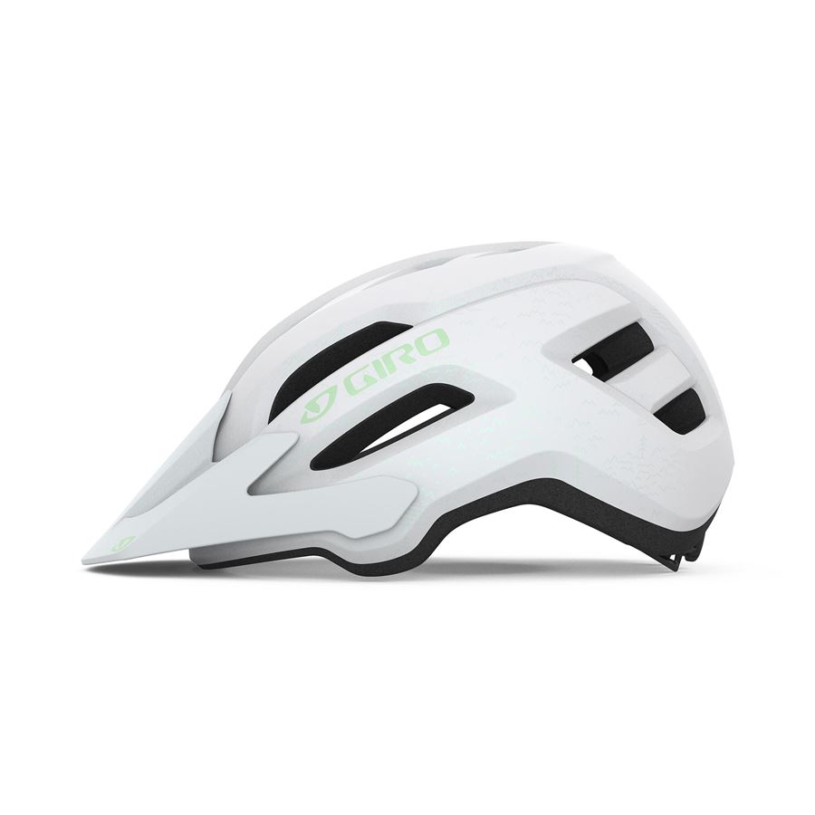 Dámská cyklistická helma Giro Fixture II W White/Space green 50-57cm