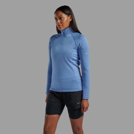 Dámská mikina Montane Protium Lite Pull-On cornflower (1)