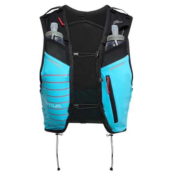 Pánská běžecká vesta La Sportiva Trail Vest 5L malibu blue/hibiscus
