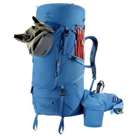 Turistický batoh Deuter Aircontact Core 50+10 savanna-nori (6)