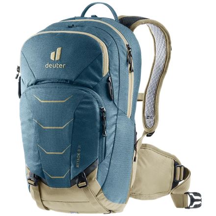 Dětský cyklistický batoh Deuter Attack 8 JR atlantic-desert