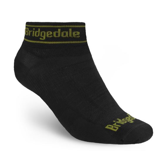 Pánské ponožky Bridgedale Trail Run Ultralight Zero Merino Sport Low Black