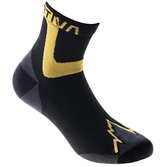 Pánské ponožky La Sportiva Ultra Running Socks black/yellow 35-37