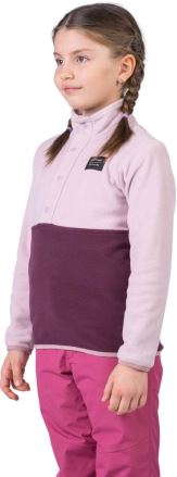 Dětská fleece mikina Hannah Mint JR violet ice/fig (4)