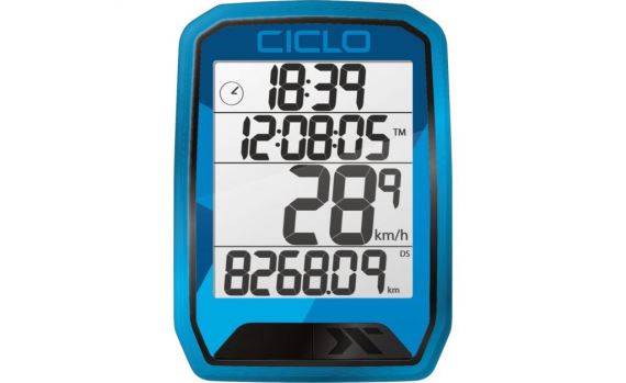 Tachometr CicloSport Protos 113 drátový modrý