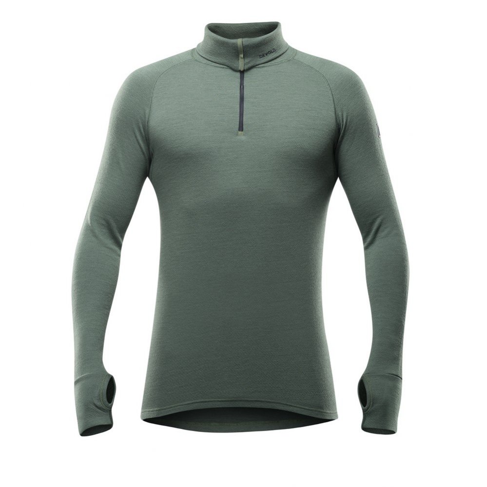 Pánský funkční merino rolák Devold Expedition Man Zip Neck Forest L