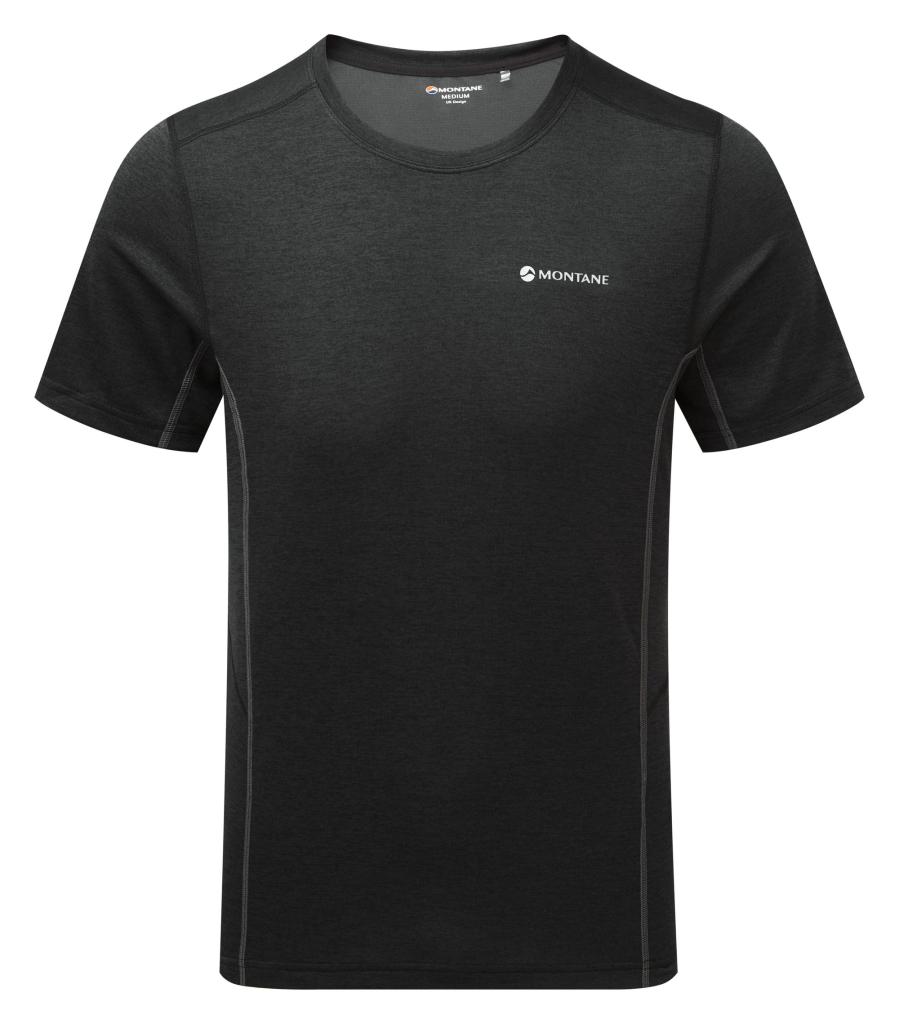 Pánské prodyšné triko Montane Dart Black 3XL