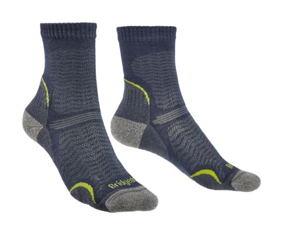 Ponožky Bridgedale Hike Ultra Light T2 Merino Performance Women's denim/435