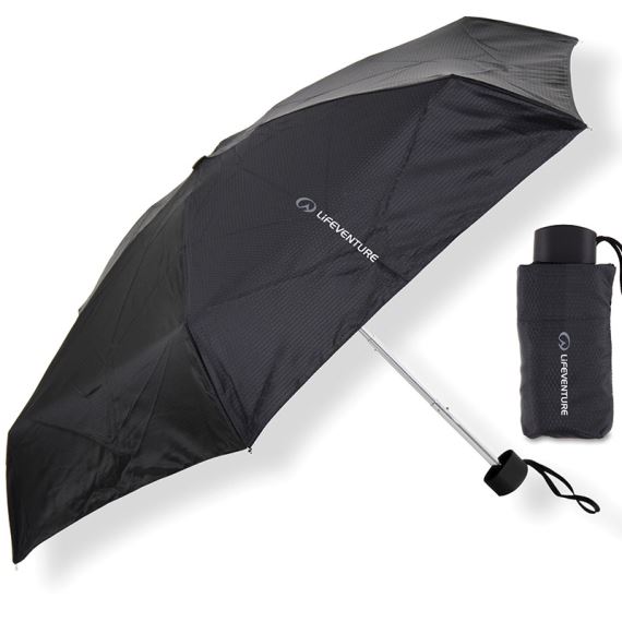 Deštník Lifeventure Trek Umbrella Medium black