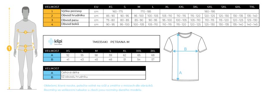 Pánský cyklo dres Kilpi Petrana-M dark blue (4)