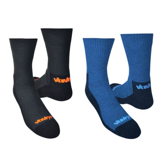 Ponožky Vavrys Trek CMX 2-pack černá+modrá