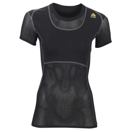 Dámské termotriko Aclima WoolNet T-Shirt jet black