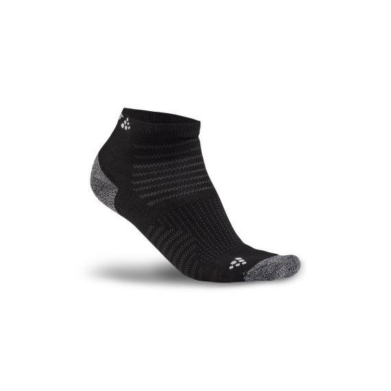 Zateplené běžecké ponožky CRAFT Run Training černá