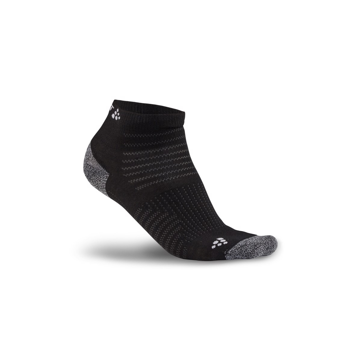 Zateplené běžecké ponožky CRAFT Run Training černá 34-36 EU