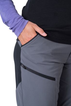 Dámské technické kalhoty Hannah Torga gray pinstripe/anthracite (6)