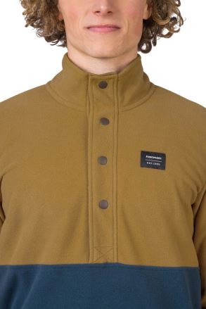 Pánská fleece mikina Hannah Mint wood thrush/stratified sea (7)
