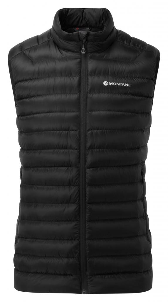 Pánská péřová vesta Montane Anti-freez Gilet black L