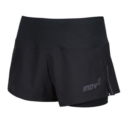 Dámské běžecké kraťasy Inov-8 Trailfly Ultra 3" 2in1 Short W black