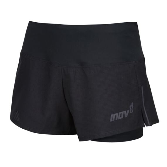 Dámské běžecké kraťasy Inov-8 Trailfly Ultra 3" 2in1 Short W black