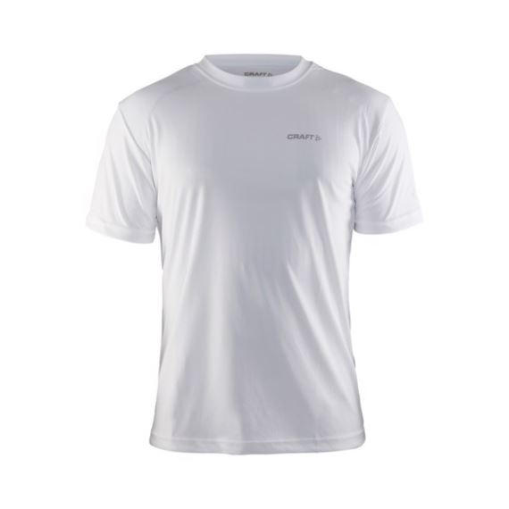 Pánské funkční tričko s krátkým rukávem CRAFT Prime bílá