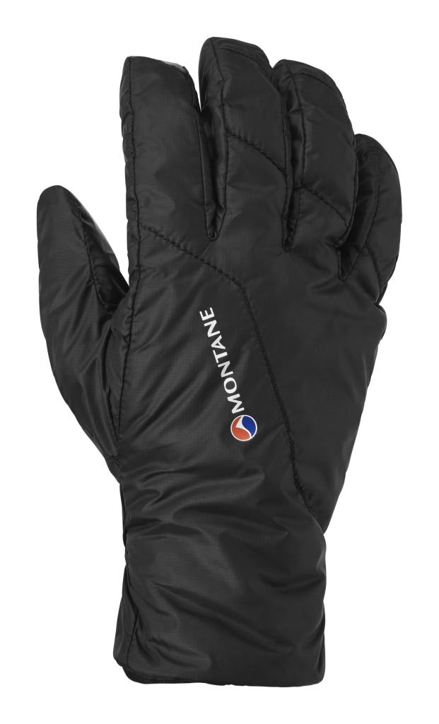 Ultralehké lehce sbalitelné rukavice Montane Prism Glove black XL