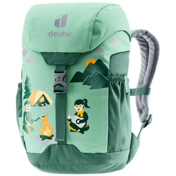 Dětský turistický batoh Schmusebär spearmint-seagreen one-size
