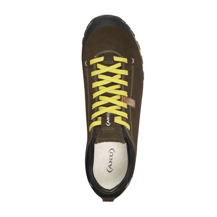 Pánské boty AKU Bellamont 3 Suede GTX Moss Green/lime (1)