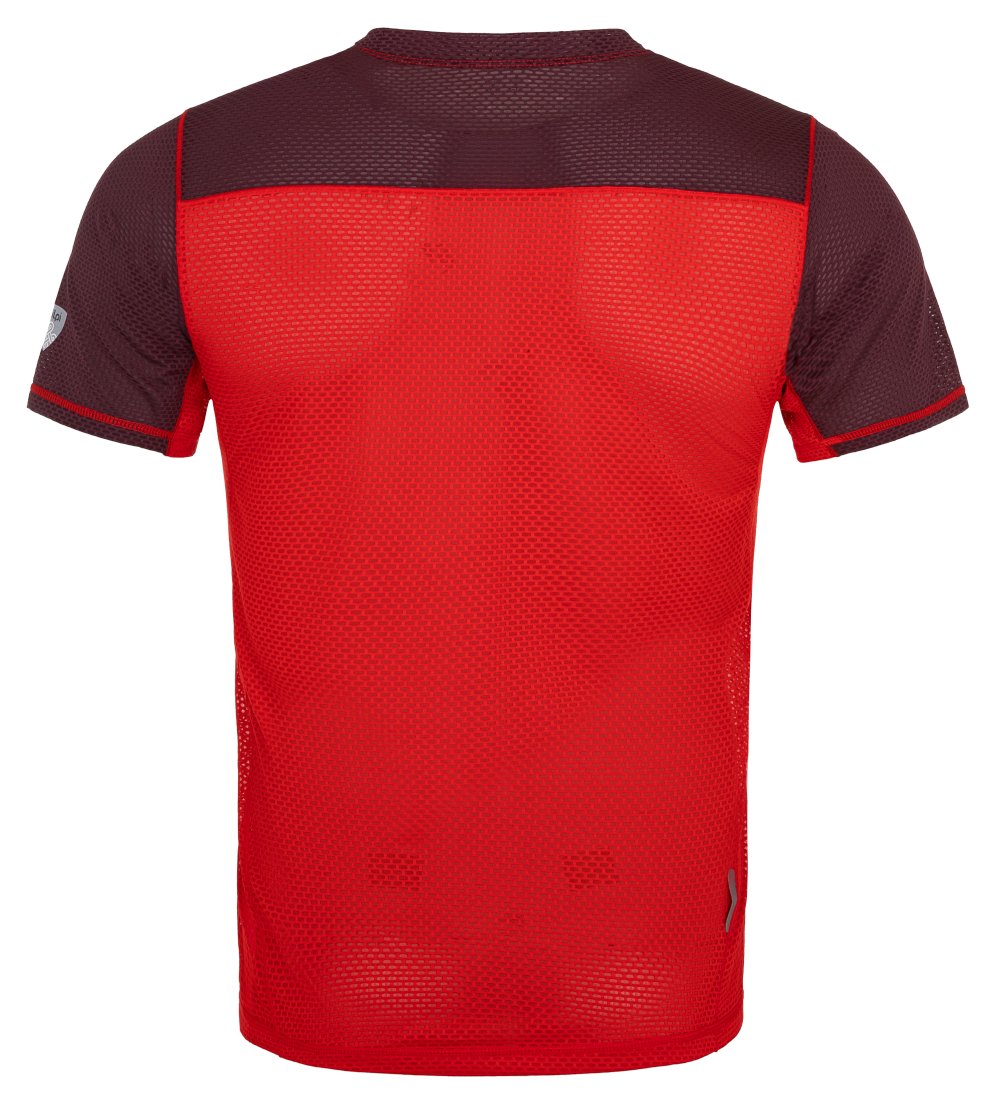 Pánské běžecké triko Kilpi Cooler-M RED XS