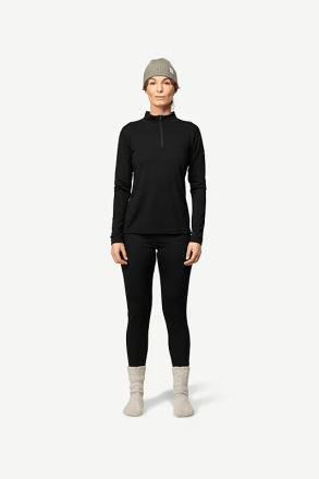 Dámské tričko Devold Breeze se zipem black (1)