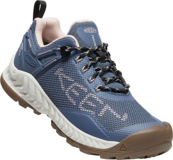 Dámské nízké boty Keen Nxis EVO WP Women vintage indigo/peachy keen