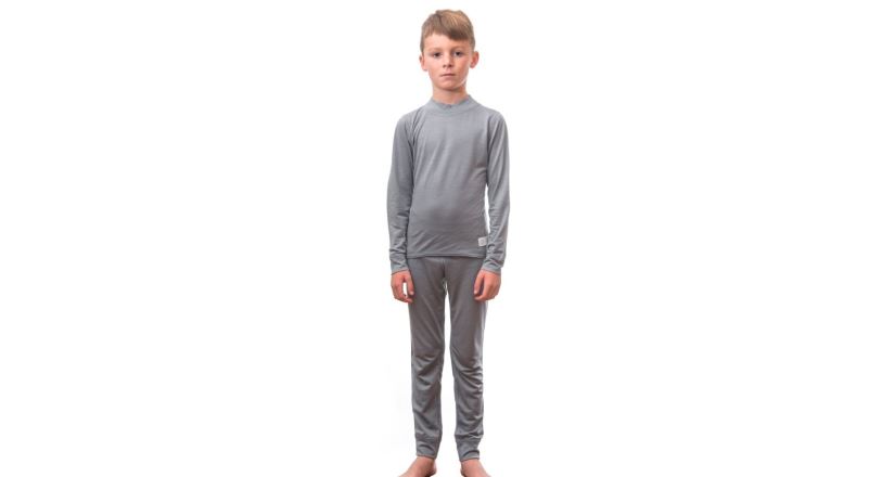 Juniorský set funkčního prádla Sensor Merino Active Set Lilla (2)