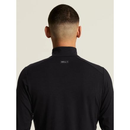 Pánské triko Craft Wool Wind HZ LS black (8)