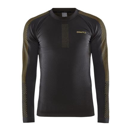 Pánské funkční triko Craft ADV Warm Intensity LS Šedá