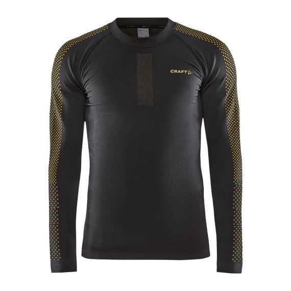 Pánské funkční triko Craft ADV Warm Intensity LS Šedá