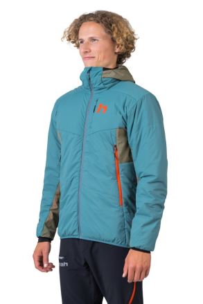 Pánská skialpová bunda Hannah Kechu Hoody oil blue/burnt olive (4)