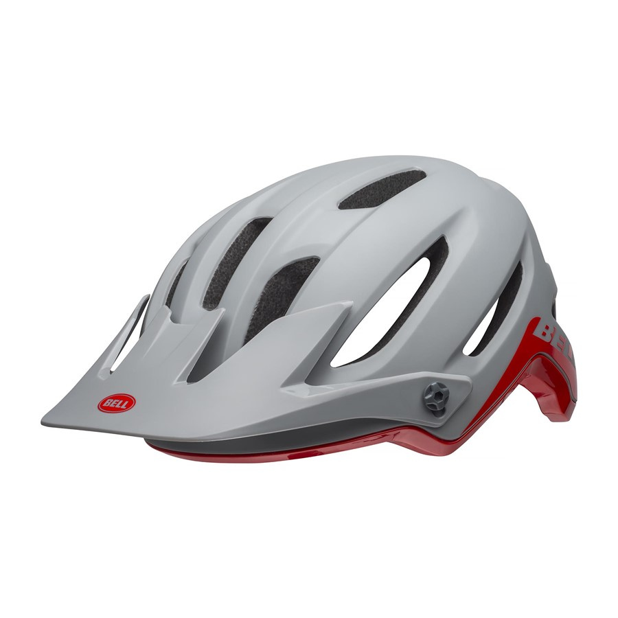 Cyklistická helma BELL 4Forty Mat/Glos Gray/Crimson M