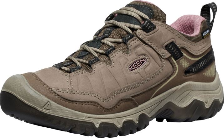 Dámské trekové boty Keen Targhee IV WP Women brindle/nostalgia rose (2)