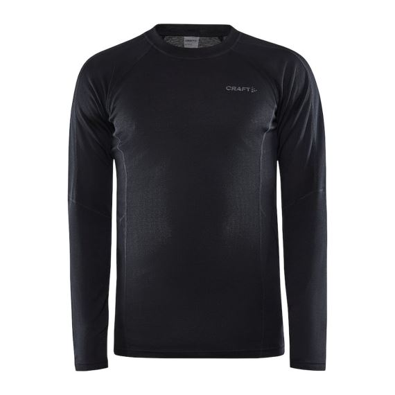 Pánské funkční triko Craft Core Warm Baselayer LS Černá