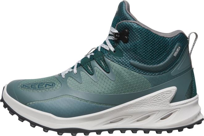 Dámské kotníčkové boty Keen Zionic Mid WP Women dark forest/sea moss (2)