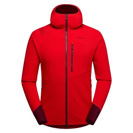 Pánská mikina La Sportiva BRISTEN THERMAL HOODY mountain red/redwood
