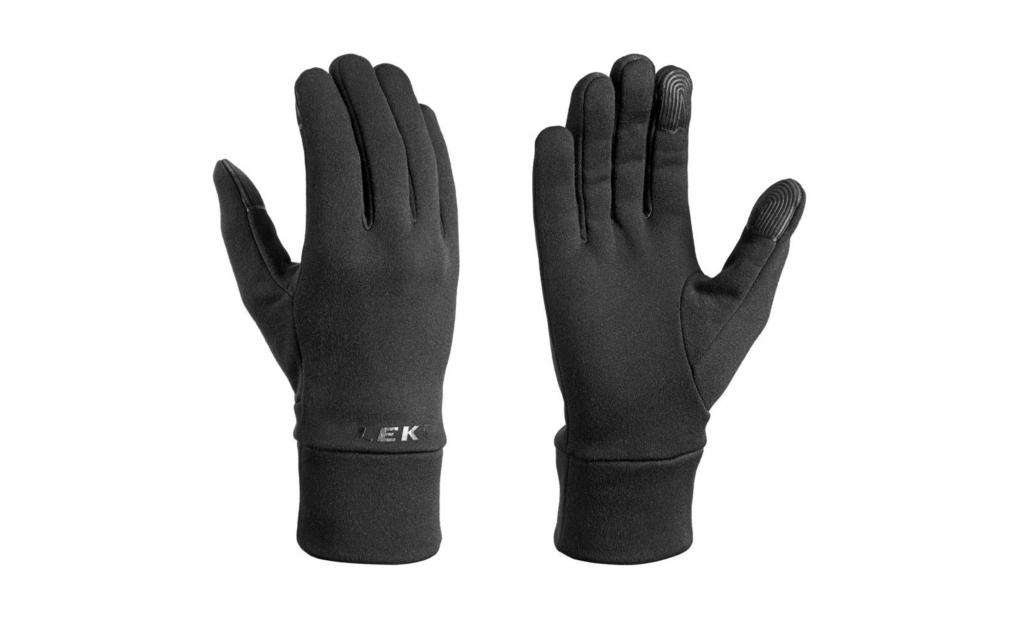 Unisex lyžařské rukavice Leki Inner Glove mf touch black 10.0