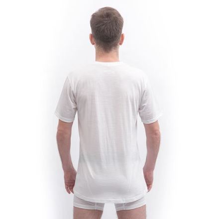 Pánské triko kr.rukáv Sensor MERINO CORDURA bílá (2)