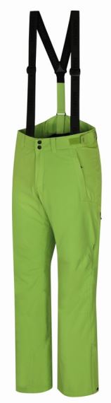 Pánské nepromokavé lyžařské kalhoty Hannah Clark lime green