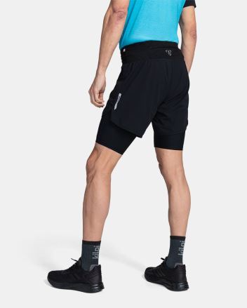 Pánské běžecé šortky Kilpi Bergen-M Black (1)